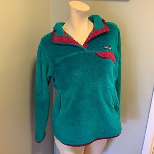 Patagonia hooded snap t fleece